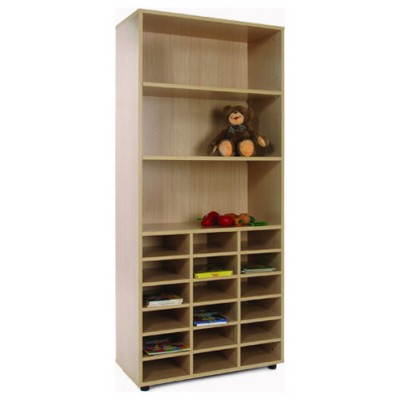MUEBLE ALTO CASILLERO Y ESTANTERÍA HAYA MOBEDUC 600405HP18 (Espera 4 dias) en Huesoi
