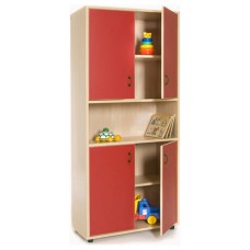 MUEBLE ALTO ARMARIO 4 PUERTAS Y HUECO CENTRAL HAYA MOBEDUC 600407HPS18 (Espera 4 dias) en Huesoi