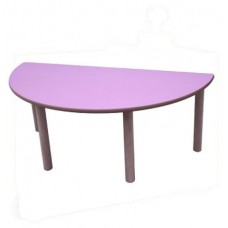 MESA SEMIREDONDA 120 CM (TALLA 0 - 3) HAYA MOBEDUC 600553H180 (Espera 4 dias) en Huesoi
