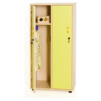 MUEBLE TAQUILLA 2 NIÑOS 125 CM ALTO CON LLAVE HAYA MOBEDUC 600613HPC18 (Espera 4 dias) en Huesoi