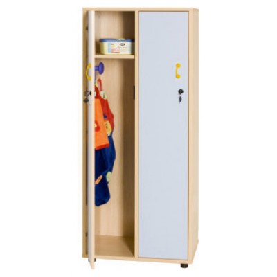 MUEBLE TAQUILLA 2 NIÑOS 147 CM ALTO CON LLAVE HAYA MOBEDUC 600615HPC18 (Espera 4 dias) en Huesoi