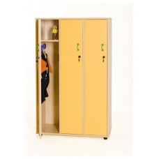 MUEBLE TAQUILLA 3 NIÑOS 147 CM ALTO CON LLAVE HAYA MOBEDUC 600616HPC18 (Espera 4 dias) en Huesoi