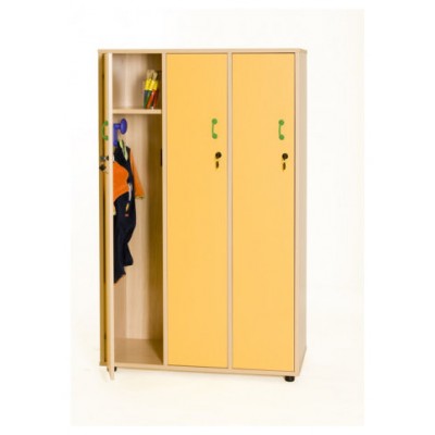 MUEBLE TAQUILLA 3 NIÑOS 147 CM ALTO CON LLAVE HAYA MOBEDUC 600616HPC18 (Espera 4 dias) en Huesoi