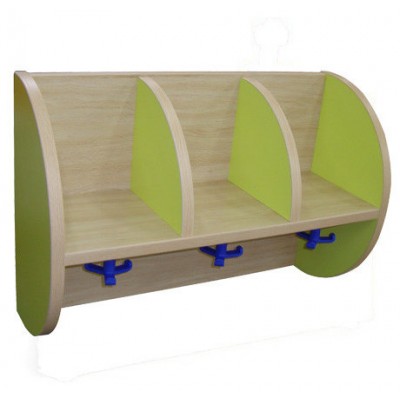 MUEBLE PERCHERO "QUESITOS" 3 CASILLAS 605 HAYA MOBEDUC 600618H19 (Espera 4 dias) en Huesoi