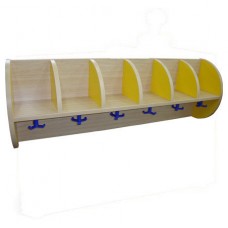 MUEBLE PERCHERO "QUESITOS" 6 CASILLAS 1190 HAYA MOBEDUC 600620H19 (Espera 4 dias) en Huesoi