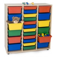 MUEBLE INTERMEDIO CUBETERO 3 COLUMNAS 1042 HAYA MOBEDUC 600820HP18 (Espera 4 dias) en Huesoi