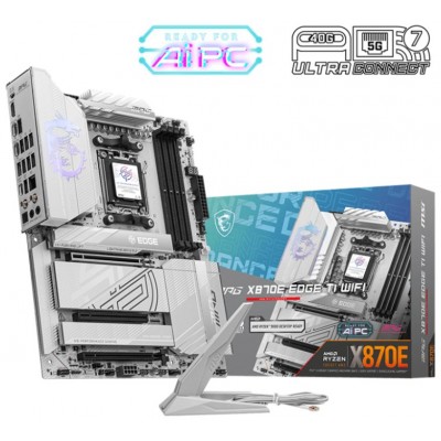 MSI MPG X870E EDGE TI WIFI placa base AMD X870E Zócalo AM5 ATX (Espera 4 dias) en Huesoi