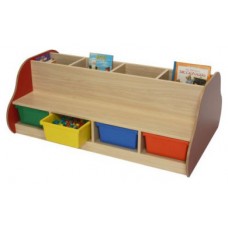 BANCO LIBRERÍA DOBLE 8 NIÑOS HAYA MOBEDUC 602109HP18 (Espera 4 dias) en Huesoi