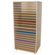 MUEBLE ARCHIVADOR DE CARTULINAS DOBLE HAYA MOBEDUC 602208HP18 (Espera 4 dias) en Huesoi