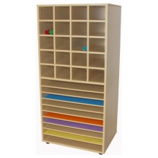 MUEBLE CARTULINERO Y 20 CASILLAS HAYA MOBEDUC 602209HP18 (Espera 4 dias) en Huesoi