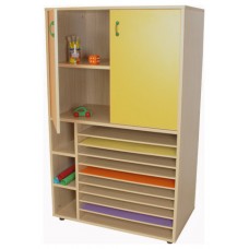 MUEBLE CARTULINERO Y ARMARIO (ANCHO 90 CM) HAYA MOBEDUC 602211HPS18 (Espera 4 dias) en Huesoi