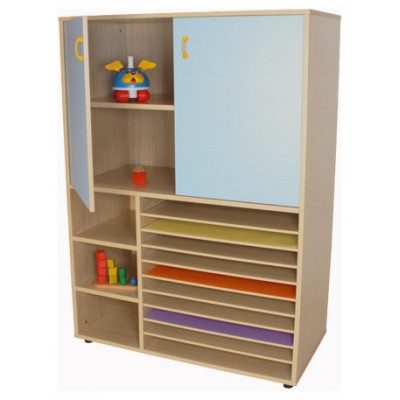 MUEBLE CARTULINERO Y ARMARIO (ANCHO 105 CM) HAYA MOBEDUC 602212HPS18 (Espera 4 dias) en Huesoi