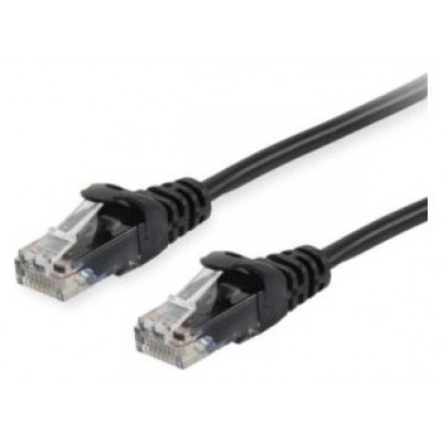 LATIGUILLO CATEGORIA 6A U/UTP LSZH 0.25M COLOR NEGRO en Huesoi