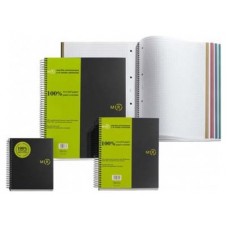 CUADERNO 100% RECICLADO NB-4 A4 120HOJAS TAPAS POLIPROPILENO MIQUELRIUS 6038 (Espera 4 dias) en Huesoi