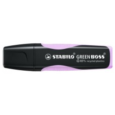 MARCADOR FLUORESCENTE GREEN BOSS PASTEL BRISA VIOLETA STABILO 6070/155 (MIN10) (Espera 4 dias) en Huesoi