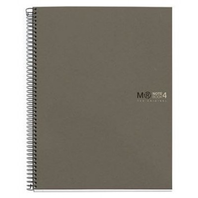 CUADERNO 100% RECICLADO NB-4 A4 120HOJAS ECOGRIS MIQUELRIUS 6082 (Espera 4 dias) en Huesoi