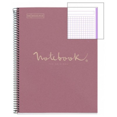 CUADERNO 100% RECICLADO NB-1 A4 80HOJAS ECOLAVANDA EMOTIONS MIQUELRIUS 6090 (Espera 4 dias) en Huesoi