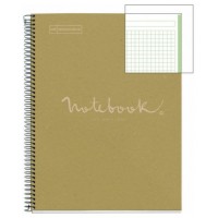 CUADERNO 100% RECICLADO NB-1 A4 80HOJAS ECOVERDE EMOTIONS MR MIQUELRIUS 6091 (Espera 4 dias) en Huesoi