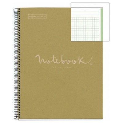 CUADERNO 100% RECICLADO NB-1 A4 80HOJAS ECOVERDE EMOTIONS MR MIQUELRIUS 6091 (Espera 4 dias) en Huesoi