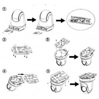 AVER ACCESORIES DL30 AND DL10 CEILING-MOUNT KIT  CEILING-MOUNT KIT BRACKETS FOR DL30 AND DL10 (60S5000000AB) (Espera 4 dias) en Huesoi