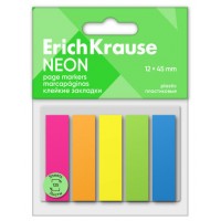 BLISTER 125 MARCAPAGINAS NEON 12X45MM 5 COLORES ERICH KRAUSE 61558 (Espera 4 dias) en Huesoi