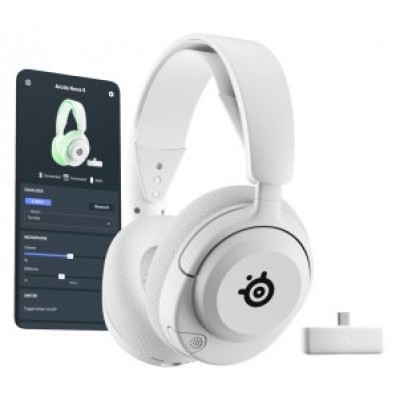 Steelseries Arctis Nova 5X Wireless Auriculares Inalámbrico Diadema Juego USB Tipo C Bluetooth Blanco (Espera 4 dias) en Huesoi