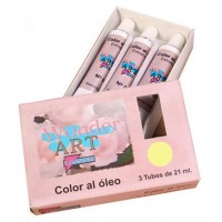 CAJA 3 TUBOS 21ML. ÓLEO Nº.08 AMARILLO CADMIUN WONDER ART BY PRYSE 6250008 (Espera 4 dias) en Huesoi