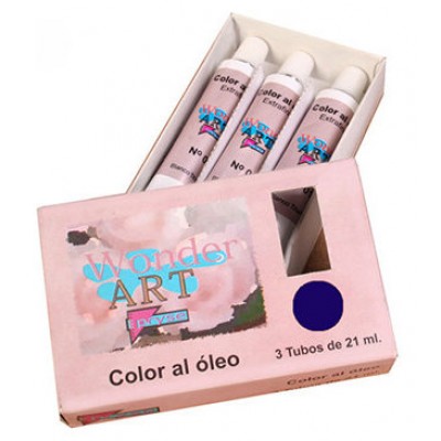 CAJA 3 TUBOS 21ML. ÓLEO Nº.26 AZUL PRUSSIAN WONDER ART BY PRYSE 6250026 (Espera 4 dias) en Huesoi