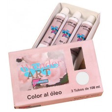 Pryse 6251002 pintura al óleo 108 ml Tubo Plata, Titan, Blanco (Espera 4 dias) en Huesoi