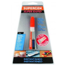 ADHESIVO INSTANTANEO SUPERRAPID TRANSPARENTE EN TUBO 3GR. SUPERGEN 62603-00000-00 (MIN12) (Espera 4 dias) en Huesoi