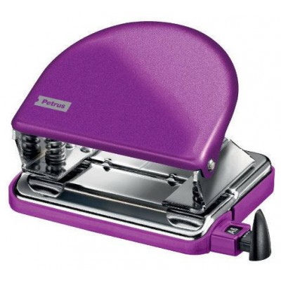 TALADRO METALICO MODELO 52 WOW CAPACIDAD 20 HOJAS COLOR MORADO PETRUS 626522 (Espera 4 dias) en Huesoi