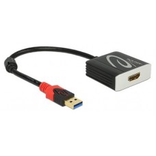 Delock Adaptador USB 3.0 tipo-a Macho/ Hdmi Hembra en Huesoi