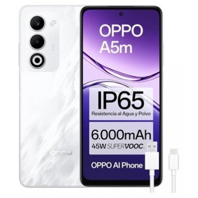 OPPO A5M 256GB 8GB MIST WHITE OEU (Espera 4 dias) en Huesoi