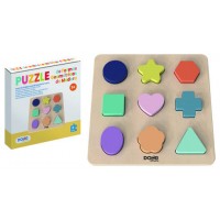 PUZZLE DE FORMAS ENCAJABLES DE MADERA - A PARTIR DE 1 AÑOS DOHE 64010 (Espera 4 dias) en Huesoi