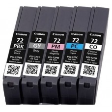 CANON Cartucho PGI-72KIT-PH Pixma Pro 10 Kit PBK/GY/PM/PC/CO en Huesoi