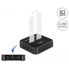 Delock M.2 Estaci&oacute;n de acoplamiento para 2 x M.2 S en Huesoi
