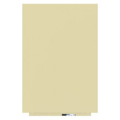 PIZARRA SIN MARCO SKINWHITEBOARD COLOR MARFIL CLARO ESCALA DE AMARILLOS. MEDIDA 75X115CM MAGNÉTICA MODULAR ROCADA 6420R-1015 (Espera 4 dias) en Huesoi