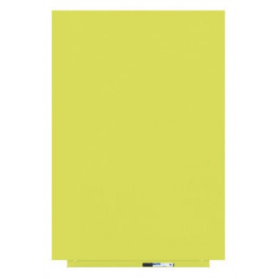 PIZARRA SIN MARCO SKINWHITEBOARD COLOR AMARILLO AZUFRE ESCALA DE AMARILLOS. MEDIDA 75X115CM MAGNÉTICA MODULAR ROCADA 6420R-1016 (Espera 4 dias) en Huesoi