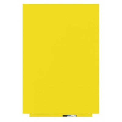 PIZARRA SIN MARCO SKINWHITEBOARD COLOR AMARILLO TRÁFICO ESCALA DE AMARILLOS. MEDIDA 75X115CM MAGNÉTICA MODULAR ROCADA 6420R-1023 (Espera 4 dias) en Huesoi
