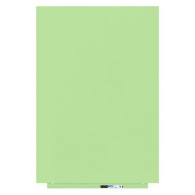 PIZARRA SIN MARCO SKINWHITEBOARD COLOR VERDE PÁLIDO ESCALA DE VERDES. MEDIDA 75X115CM MAGNÉTICA MODULAR ROCADA 6420R-230 (Espera 4 dias) en Huesoi