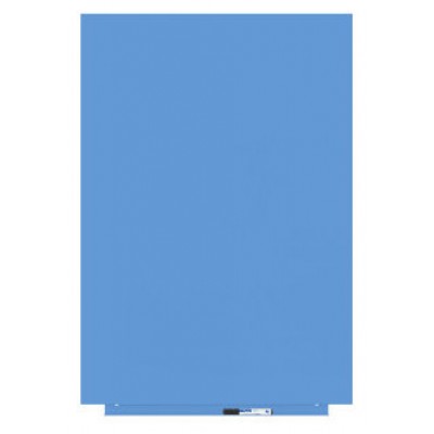 PIZARRA SIN MARCO SKINWHITEBOARD COLOR AZUL LUMINOSO ESCALA DE AZULES. MEDIDA 75X115CM MAGNÉTICA MODULAR ROCADA 6420R-630 (Espera 4 dias) en Huesoi