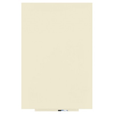 PIZARRA SIN MARCO SKINWHITEBOARD COLOR BLANCO PERLA ESCALA DE AMARILLOS. MEDIDA 100X150CM MAGNÉTICA MODULAR ROCADA 6421R-1013 (Espera 4 dias) en Huesoi