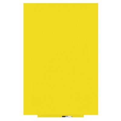 PIZARRA SIN MARCO SKINWHITEBOARD COLOR AMARILLO TRÁFICO ESCALA DE AMARILLOS. MEDIDA 100X150CM MAGNÉTICA MODULAR ROCADA 6421R-1023 (Espera 4 dias) en Huesoi