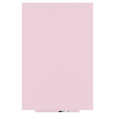 PIZARRA SIN MARCO SKINWHITEBOARD COLOR ROSA. MEDIDA 100X150CM MAGNÉTICA MODULAR ROCADA 6421R-490 (Espera 4 dias) en Huesoi