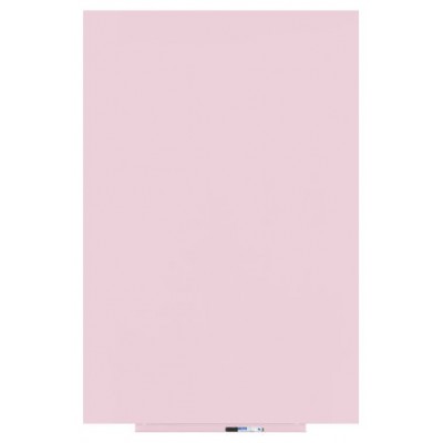 PIZARRA SIN MARCO SKINWHITEBOARD COLOR ROSA. MEDIDA 100X150CM MAGNÉTICA MODULAR ROCADA 6421R-490 (Espera 4 dias) en Huesoi