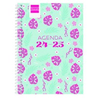 AGENDA ESCOLAR 2024-2025 8º 120X164 SEMANA VISTA HORIZONTAL COOL SELVA FINOCAM 645000725 (Espera 4 dias) en Huesoi