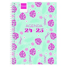 AGENDA ESCOLAR 2024-2025 8º 120X164 SEMANA VISTA HORIZONTAL COOL SELVA FINOCAM 645000725 (Espera 4 dias) en Huesoi