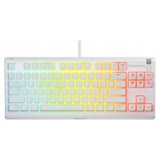 TECLADO STEELSERIES APEX 3 TKL (USA) BLANCO (64819) (Espera 4 dias) en Huesoi