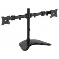 SOPORTE DE MESA CON BASE EQUIP 650118 PARA 2 PANTALLAS en Huesoi