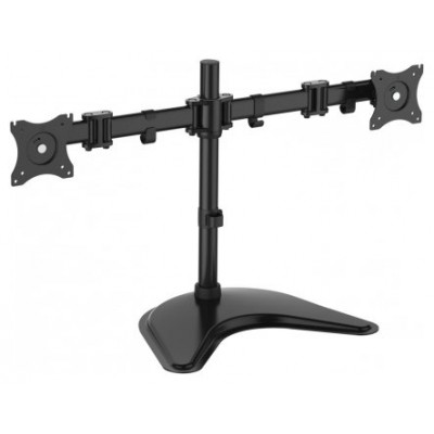 SOPORTE DE MESA CON BASE EQUIP 650118 PARA 2 PANTALLAS en Huesoi